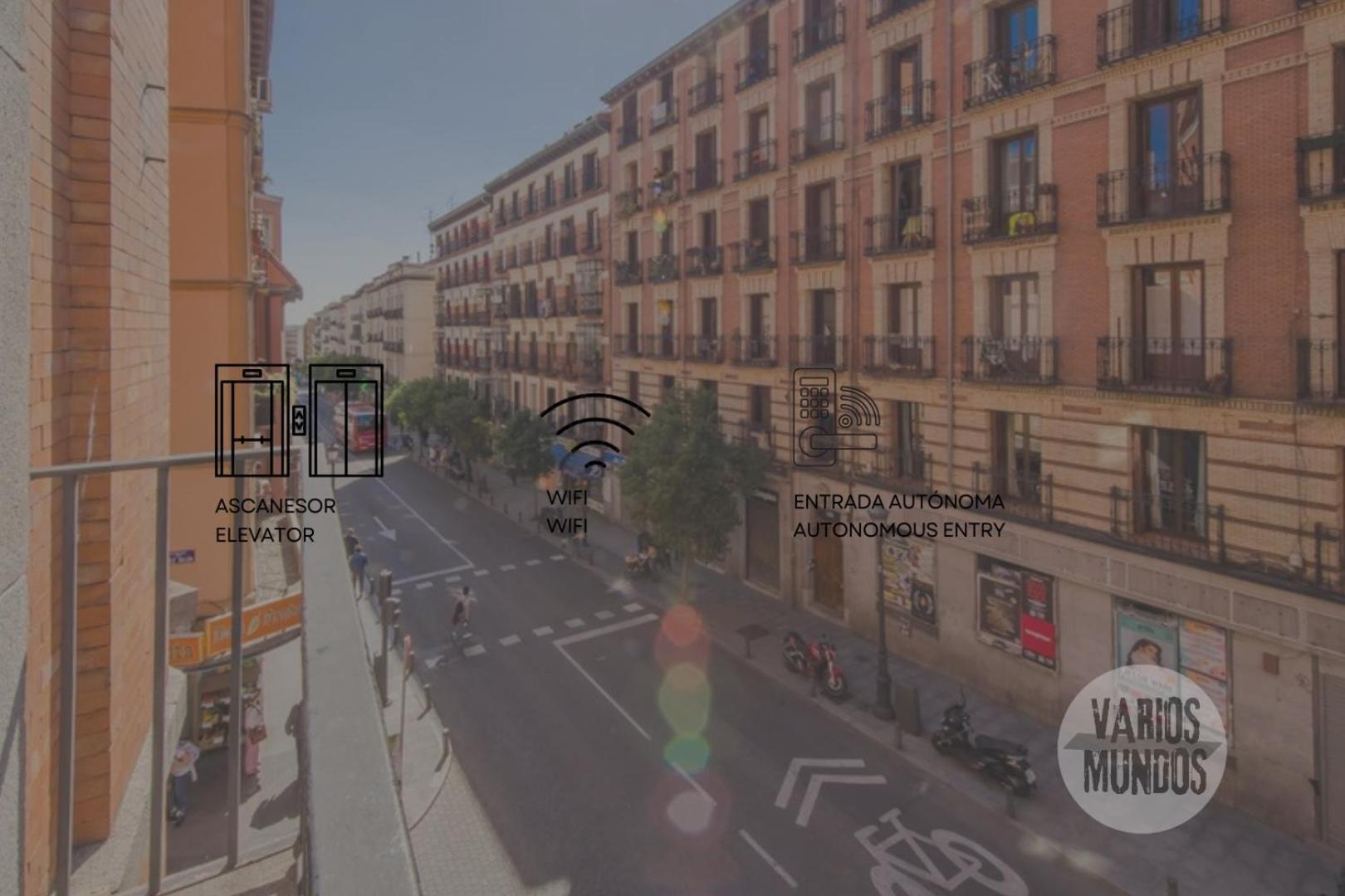 Apartamento De 4Hab En La Latina Con Vistas A Madrid Centro Екстериор снимка